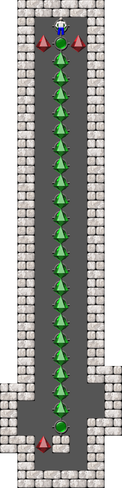 Sokoban Fibonacci Challenge level 20